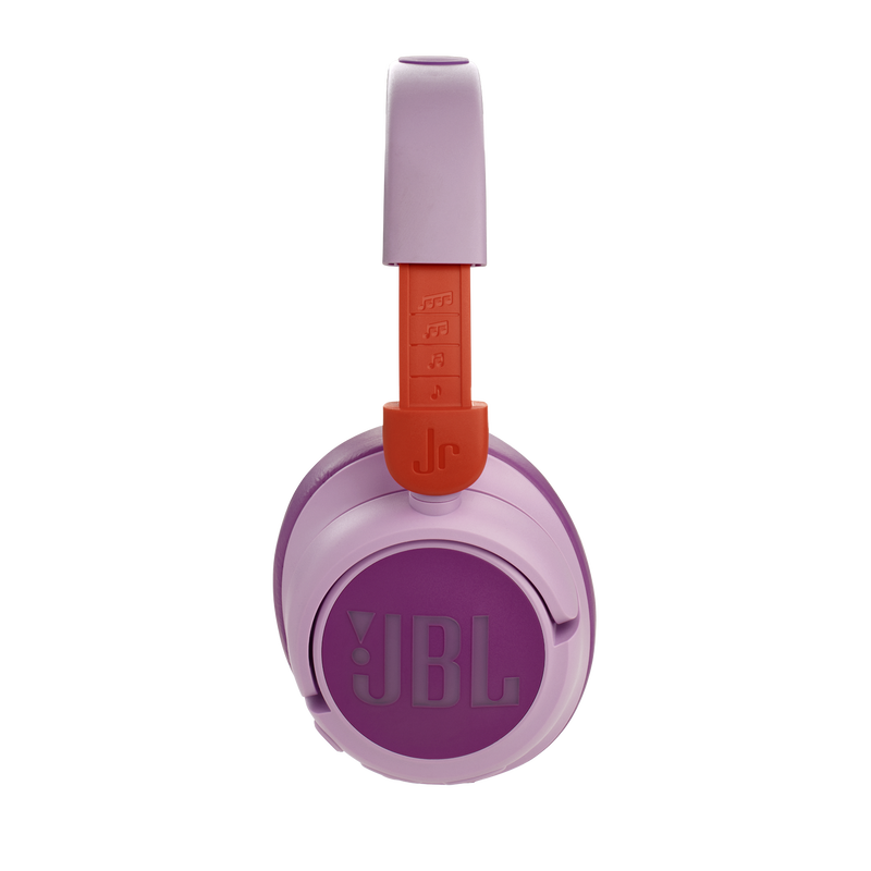 JBL JR 460NC - Pink - Wireless over-ear Noise Cancelling kids headphones - Right image number null